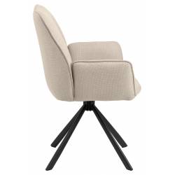 Krėsliukas 107425 beige/sukasi