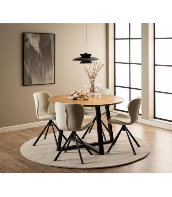 Kėdė 103478 beige/sukasi