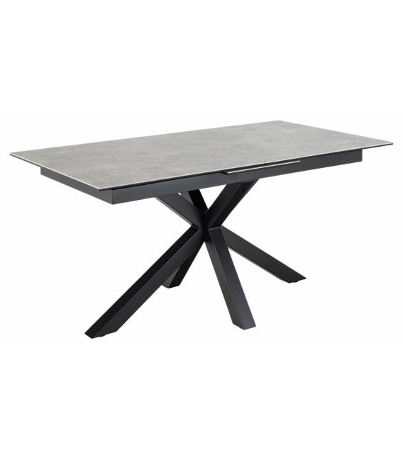 Išskleidžiamas stalas 23377 168(210)x90 pilkas