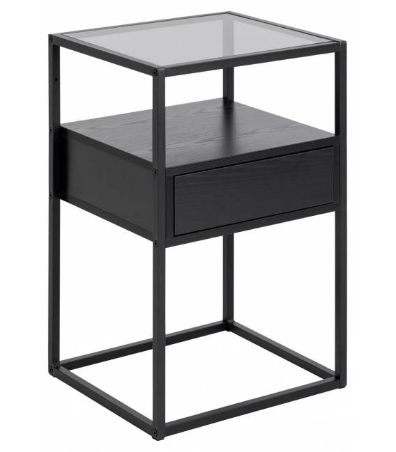 Naktinė spintelė 100719 40x35 juodas