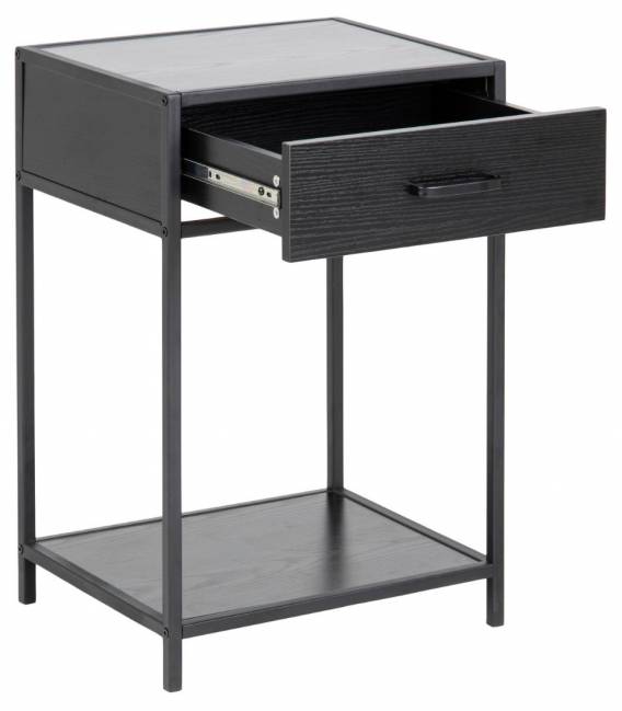 Naktinė spintelė 87997 42x35 juodas