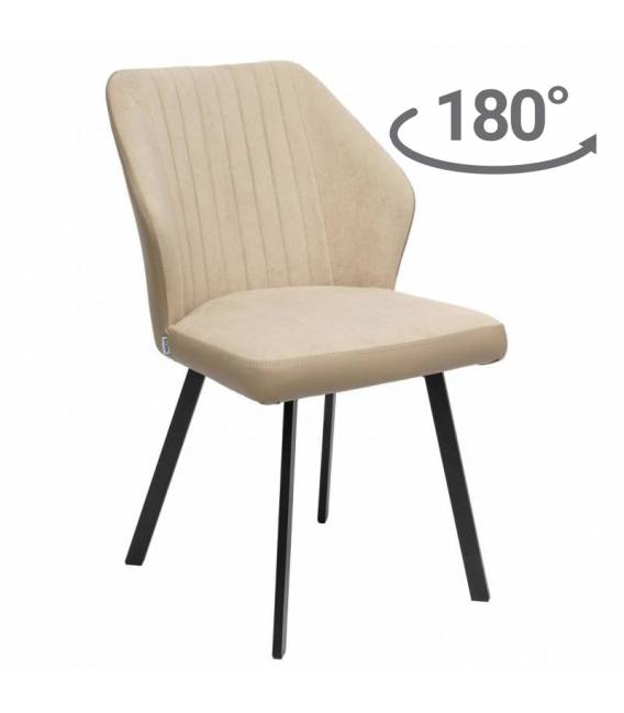 Kėdė NELS VIC beige/sukasi