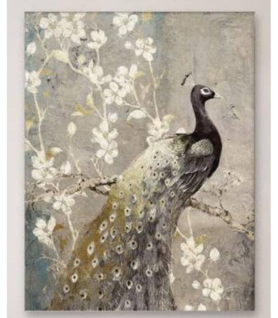 Paveikslas BIRDS 100x150 pilkas