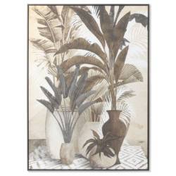 Paveikslas FLOWER VASES 103x143 rusvas
