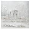 Paveikslas TREES WINTER-A 100x100 pilkas