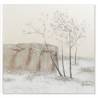 Paveikslas TREES WINTER-B 100x100 pilkas