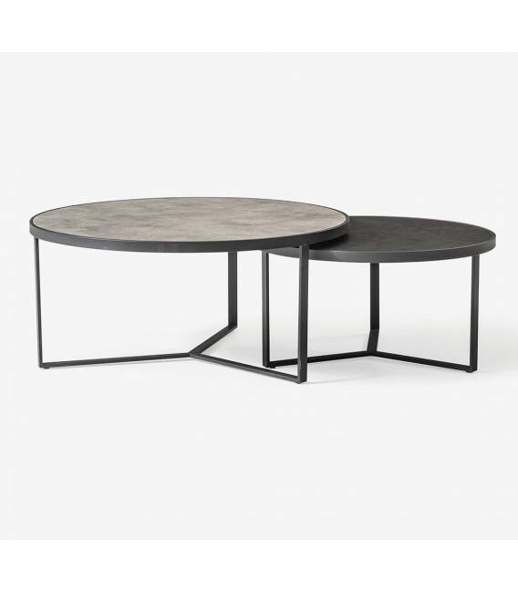 Kavos staliukų komplektas MERCEDES Ø90/Ø70 RETRO GUMSH