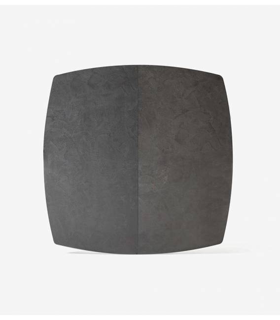 Išskleidžiamas stalas MATADOR 120x120(220) black beton