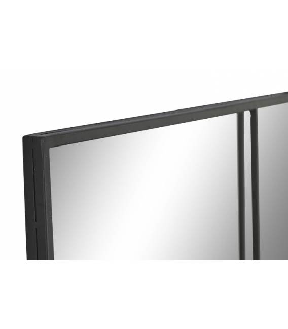 Veidrodis IRON GLASS 90X180 juodas