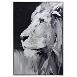 Paveikslas LION GLANCE-B 80x120 pilkas