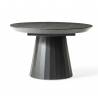 Išskleidžiamas stalas JAZZ Ø130(230) royal marble/ black