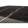 Išskleidžiamas stalas MATADOR 120x120(220) sonata marble/ black