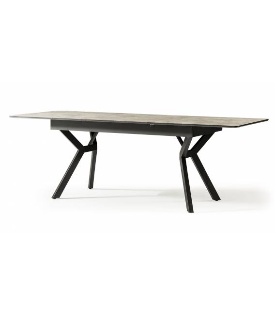 Išskleidžiamas stalas PAPAYA 162(228)x90 retro gumush