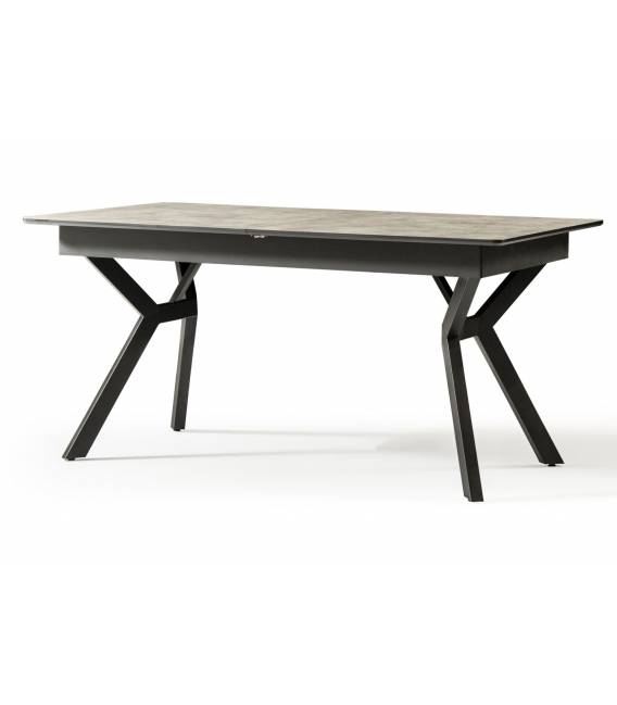 Išskleidžiamas stalas PAPAYA 162(228)x90 retro gumush