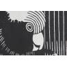 Paveikslas COCKATOO BLACK 83x123 juodas