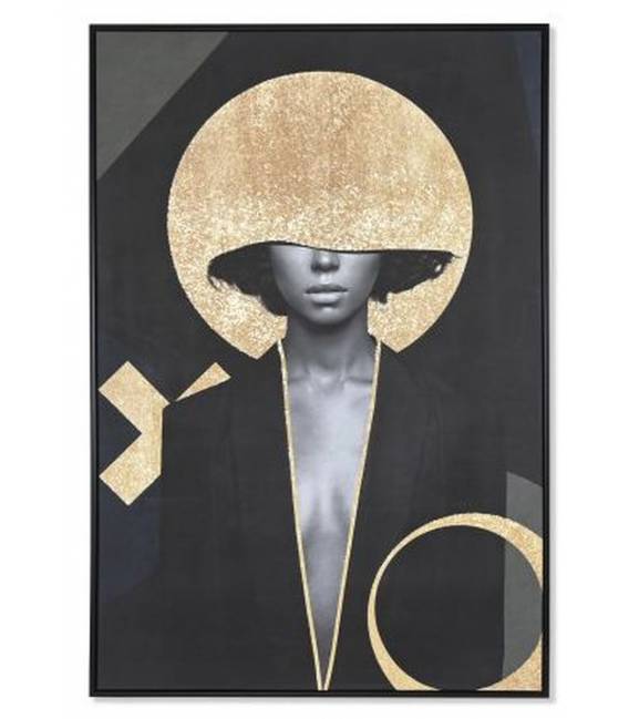 Paveikslas WOMAN SUN-A 83x123 juodas