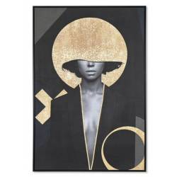 Paveikslas WOMAN SUN-A 83x123 juodas