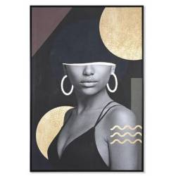 Paveikslas WOMAN SUN-B 83x123 juodas