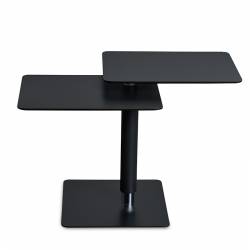 Šonininis staliukas DANRI 50(80)x35 juodas