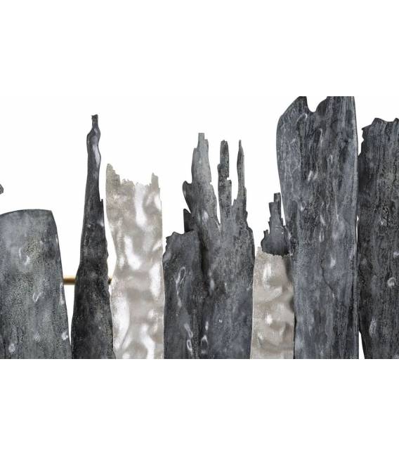 Dekoracija SCULPT 123x63 pilka