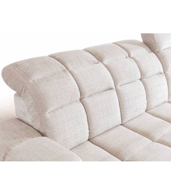 Minkštas kampas LUGO 275x177 smėlio