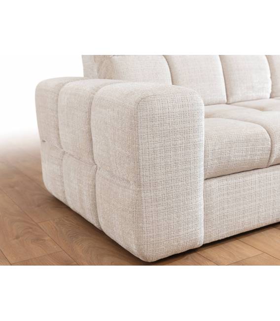 Minkštas kampas LUGO 275x177 smėlio