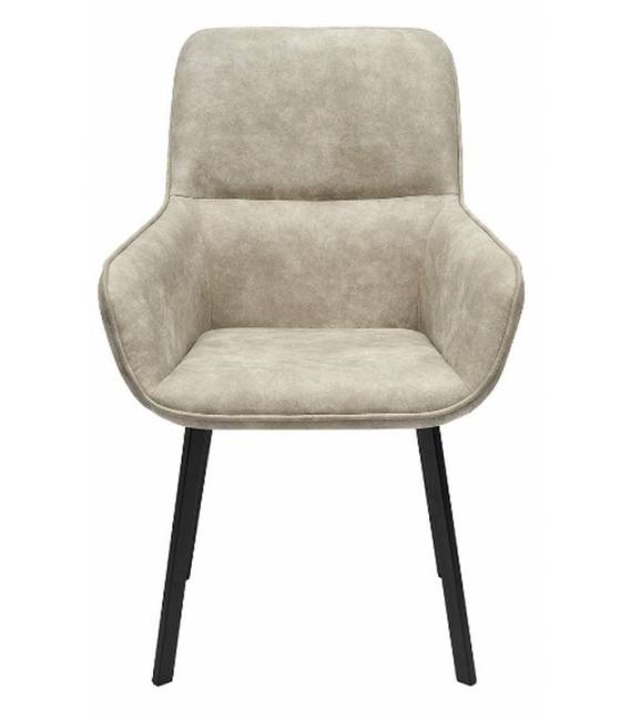 Krėsliukas FROST eco-nobuck smėlio/sukasi