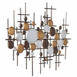 Dekoracija GOLD-SILVER 91x72 marga