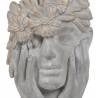 Vazonas GREY FACE pilkas