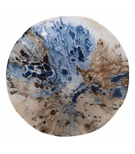Dubuo BLUE 39 mėlynas su rudu