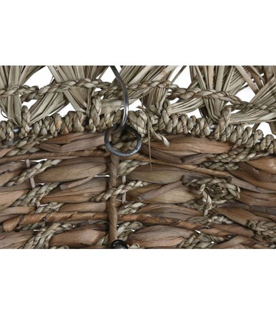 Veidrodis NATURAL Ø120 rudas