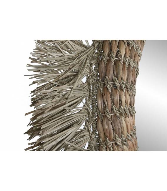 Veidrodis NATURAL Ø120 rudas