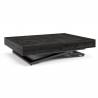 Transformuojamas kavos staliukas EXALTO 120(210)x80 anthracite sherman