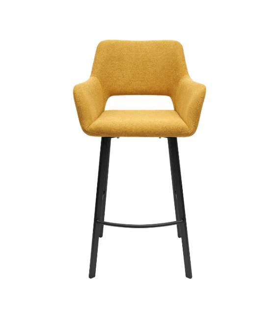 Pusbario kėdė STARK geltona/sukasi