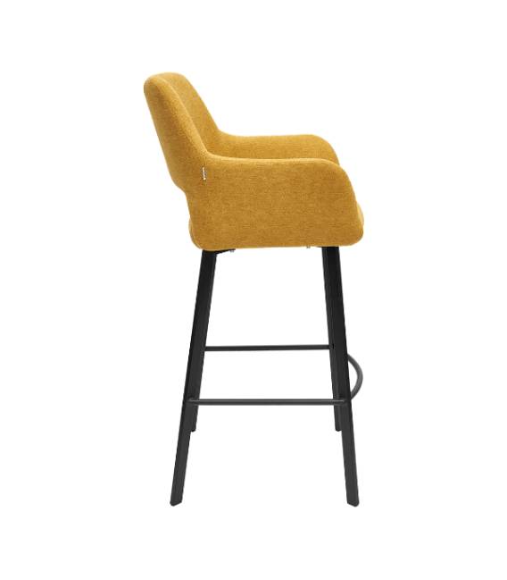 Pusbario kėdė STARK geltona/sukasi