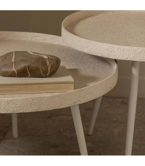 Kavos staliukas BOUNDS Ø74 beige