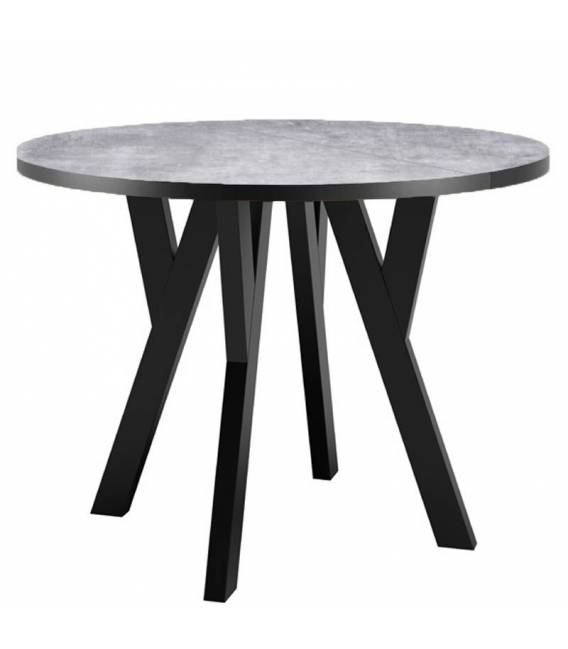 Išskleidžiamas stalas AXEL Ø90(130)x75 Bellato grey