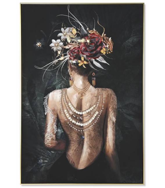 Paveikslas WOMAN FLOWER 80x120