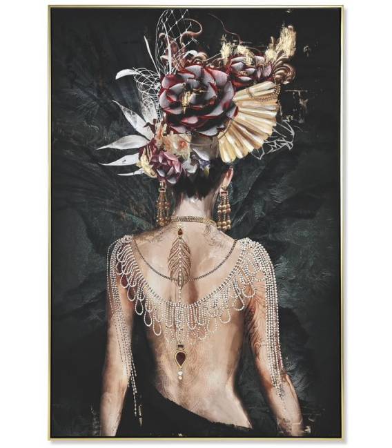 Paveikslas WOMAN FLOWER II 80x120