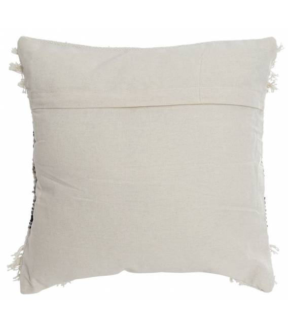 Pagalvėlė COTTON 45x45 balta su juodu