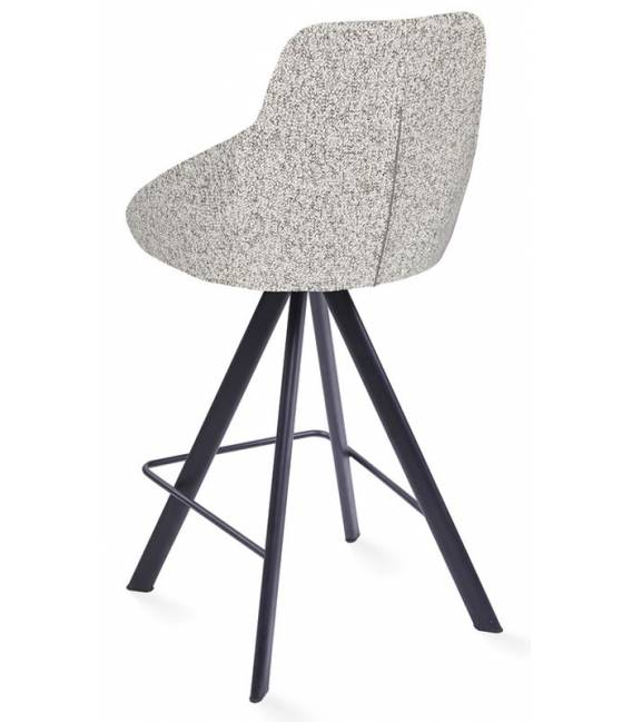 Pusbario kėdė ALUMNA rusvai marga/sukasi