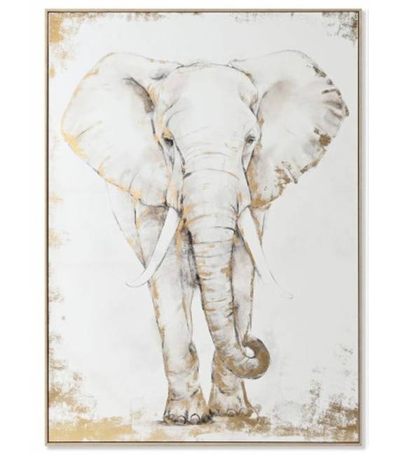 Paveikslas ELEPHANT GOLD 100x140