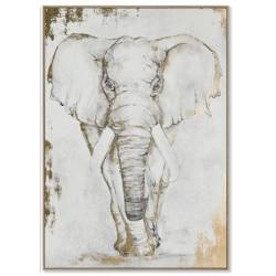 Paveikslas ELEPHANT GOLD II 100x140