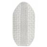 Vaza LONGA 18x36 balta