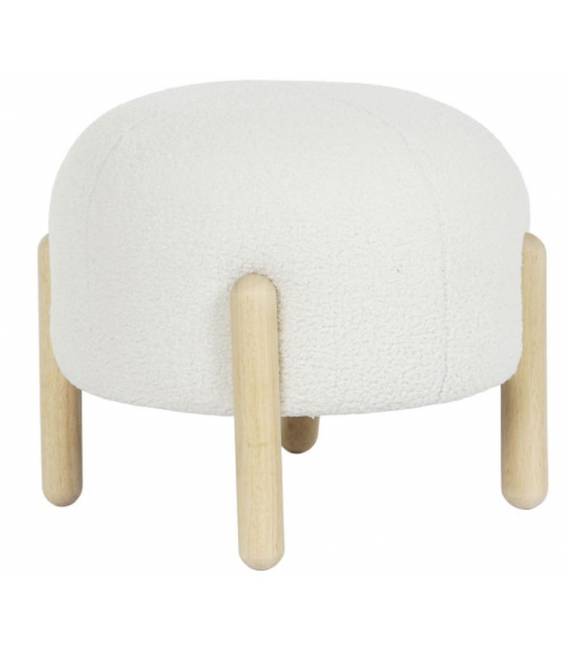 Pufas SHEEPSKIN Ø45 baltas