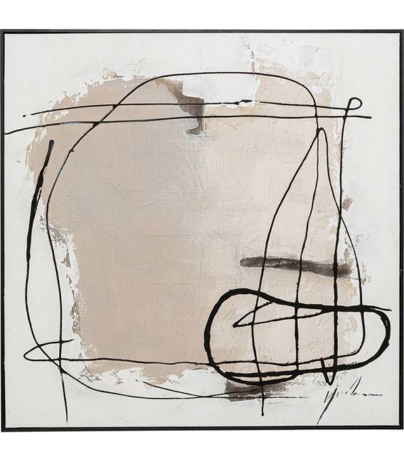 Paveikslas DUST GREY 100x100