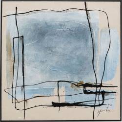 Paveikslas DUST BLUE 100x100