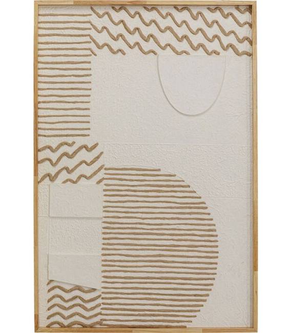 Paveikslas SANDY WAVES 81x122 rudas