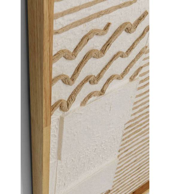 Paveikslas SANDY WAVES 81x122 rudas