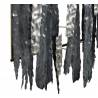 Dekoracija INDUSTRIAL WAVE 123x63 pilka